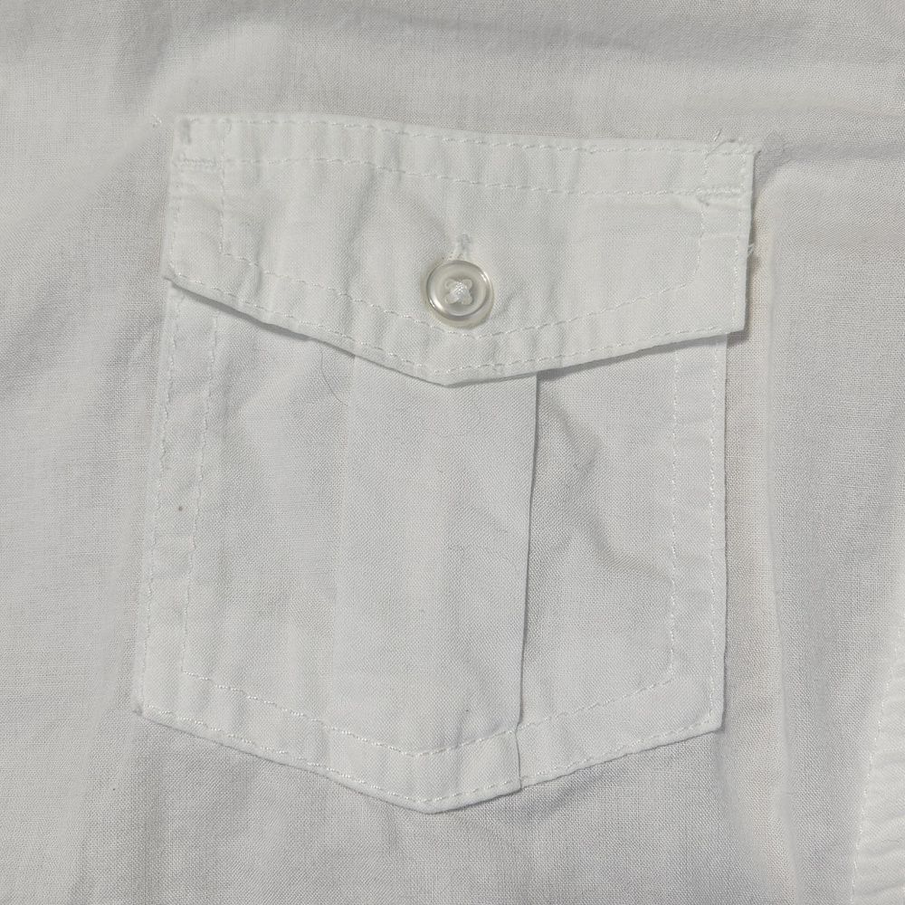 ☔️💜Old Navy White Western Button Adjustable Long Sleeve Top Medium - Picture 8 of 11
